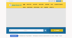 Desktop Screenshot of indiandoctor4u.com